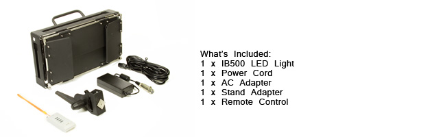 Kit with 3 X IB500 lights - Ikan