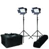 Kit with 2 x IFB576 Lights w/ AB and V-Mount Plates