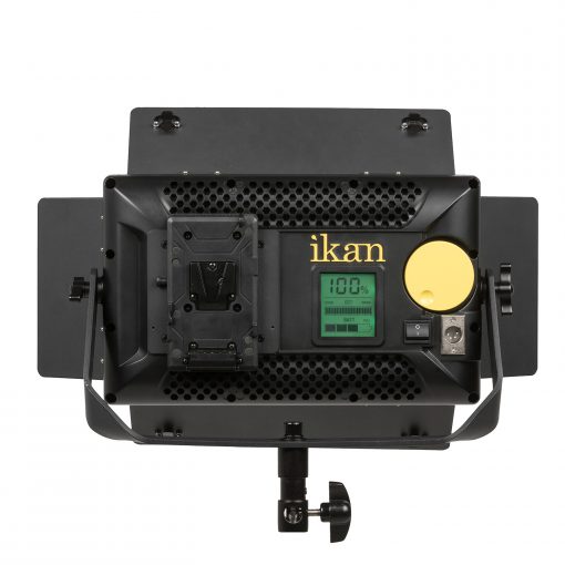 Rayden Half x 1 Bi-Color (3200K-5600K) 2-Point Panel LED Light Kit w/ Gold  & V-Mount Battery Plate - Ikan