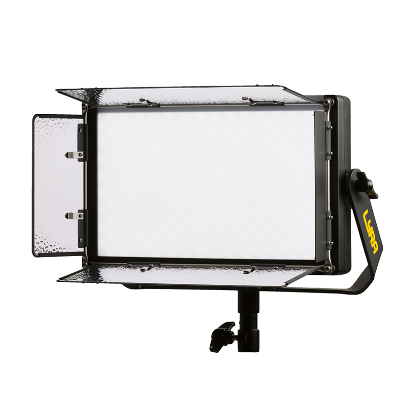 Drop Ceiling Mount Studio Chromakey Light Kit with 1x1 Softlight Panel,  Half x 1 Softlight Panel, and DMX Controller