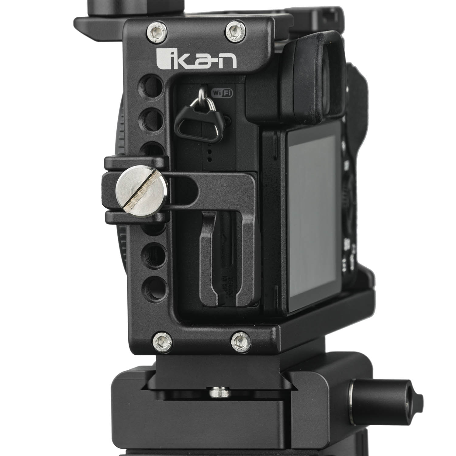 Walmeck Andoer Aluminum Alloy Camera Cage for Sony A6500 ILDC Camera