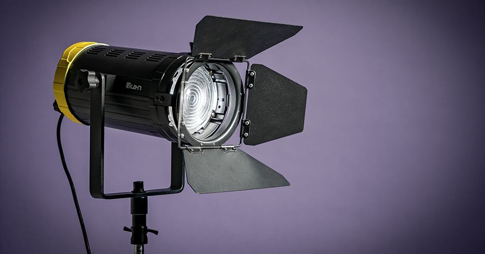 Helia 150 Watt 4 in. Fresnel Bi-Color LED Studio Light w/ DMX