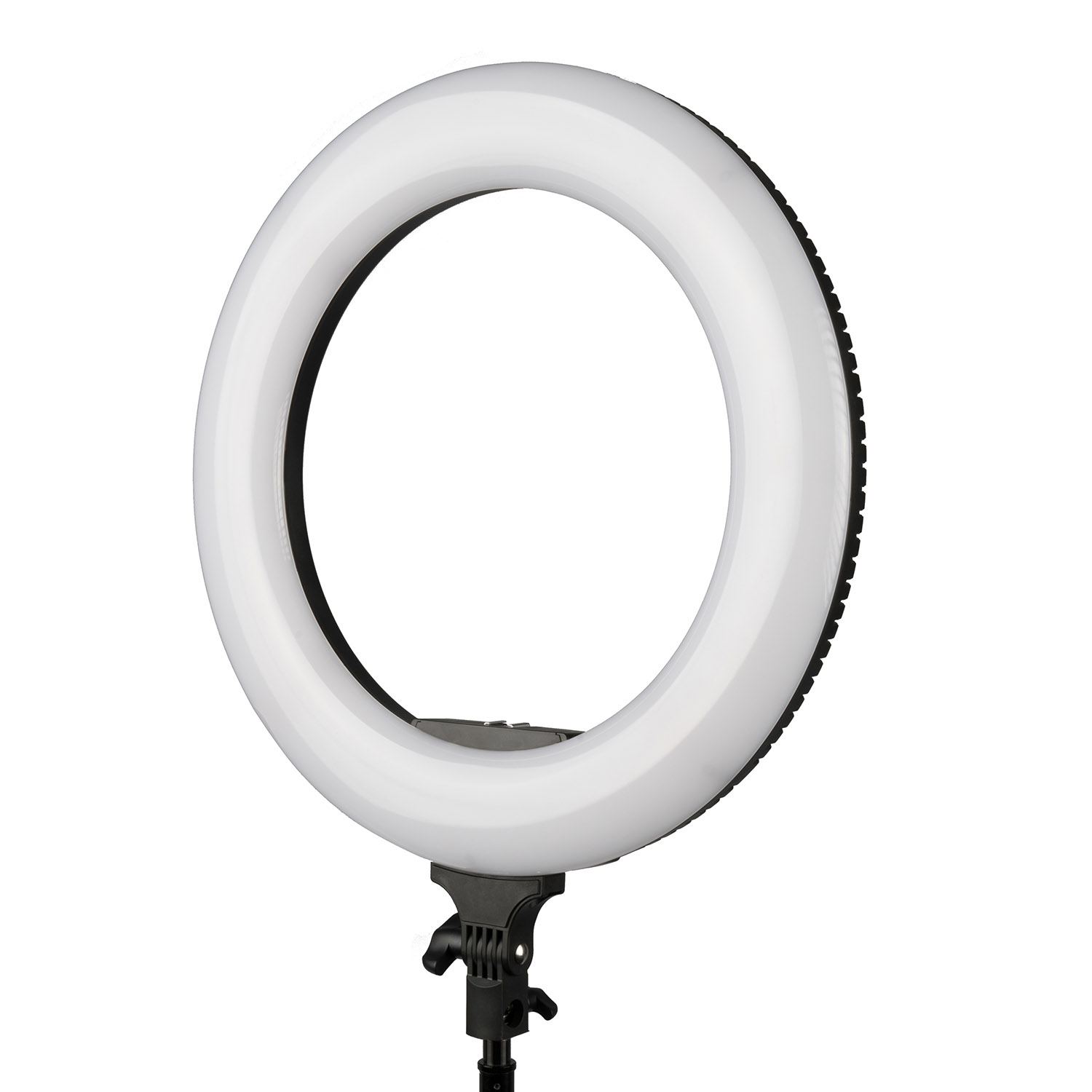 mirror with light ring
