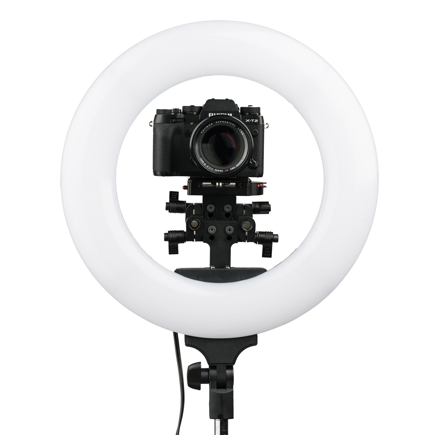 ring light with stand for camera