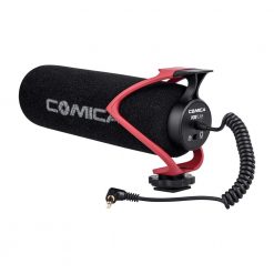 Mini On-Camera Directional Shotgun Mic (Black) (CoMica) - Ikan