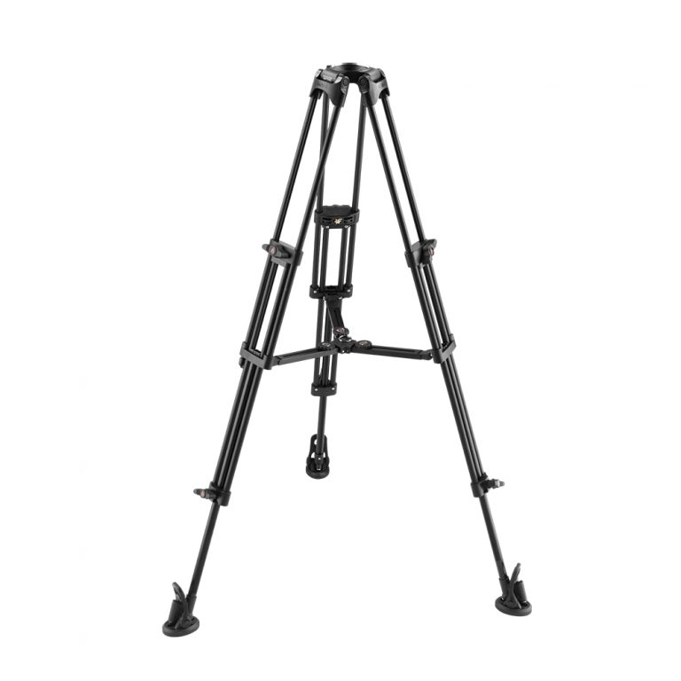 Professional Camera Video Tripod w/ Fluid Head 75mm Bowl 11 lbs