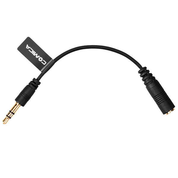 Típico capturar Barón Audio Cable Adapter (TRRS 3.5mm Female to TRS Male) 100mm Length (CoMica) -  Ikan