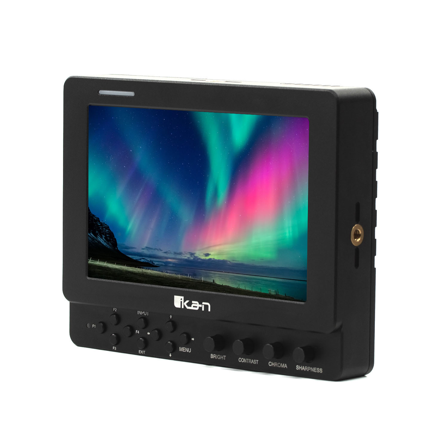 S7H-V2 Ikan Saga 7-Inch High Bright 4K HDMI/3G-SDI On-Camera Field Monitor with 3D LUTs Support 