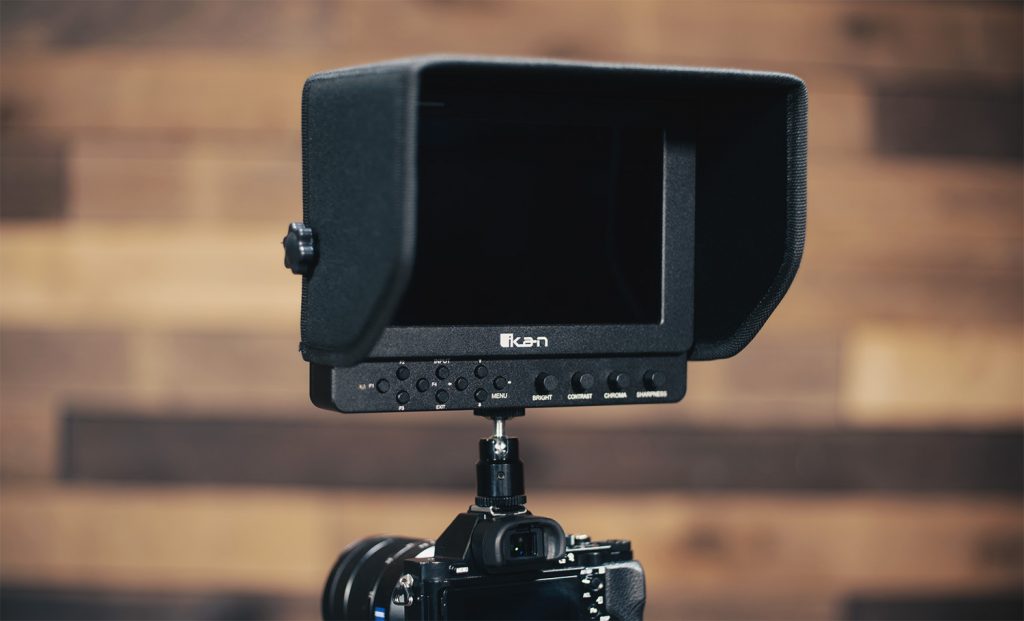 7" High Bright 4K HDMI/3G-SDI On-Camera Tally Field Monitor Deluxe Kit ...