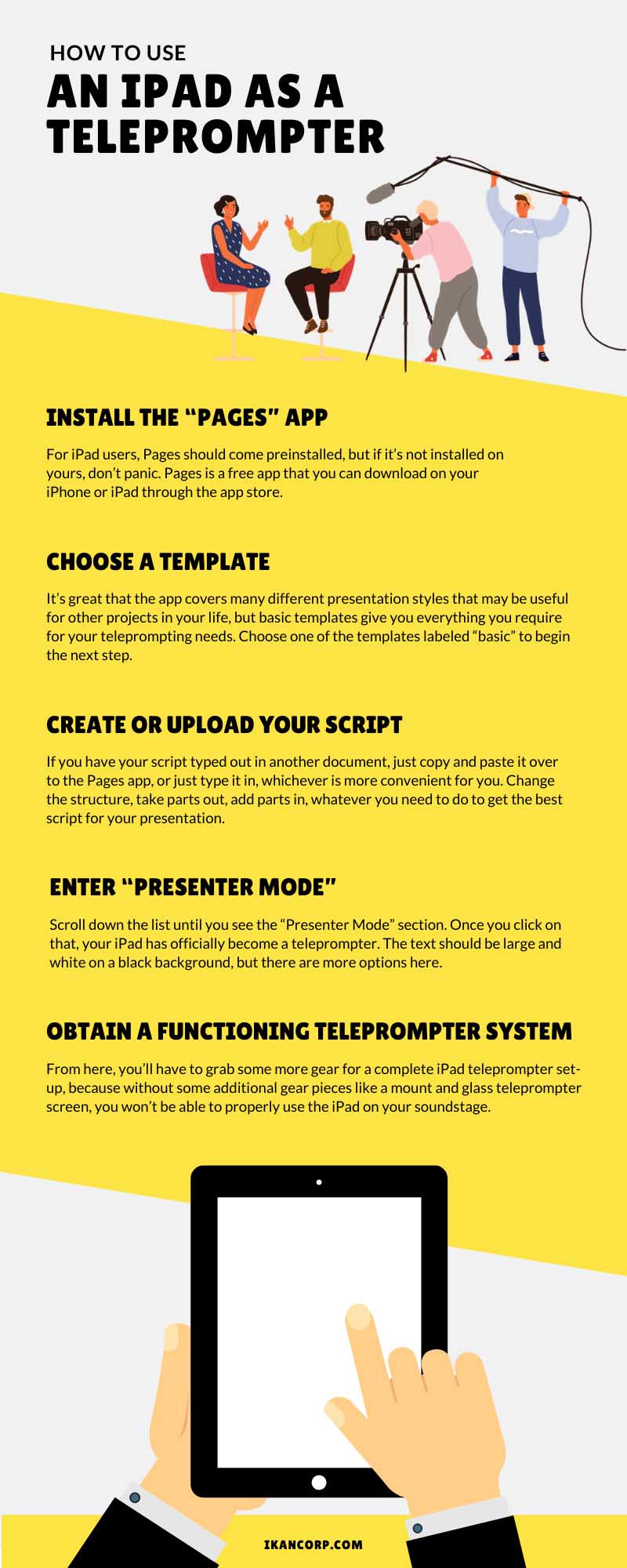 ipad teleprompter app