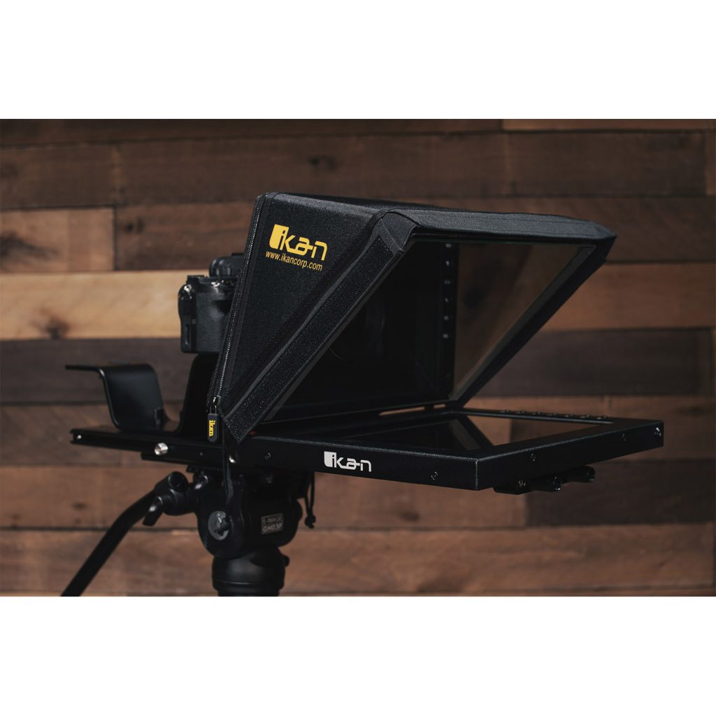 Professional 12" Beam Splitter Portable Teleprompter with 12" Reversing