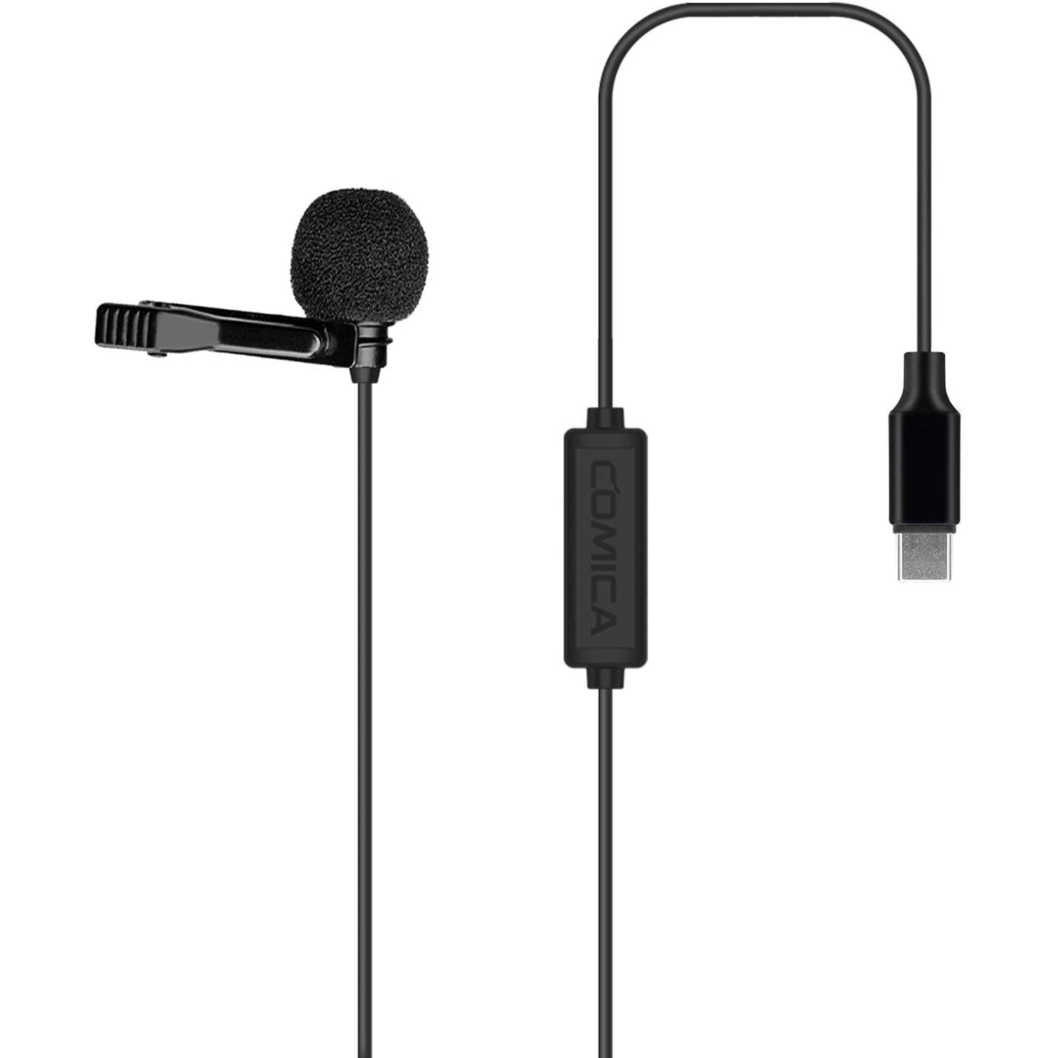 groot Inwoner plank Omni-Directional Lavalier Microphone for USB-C Smartphone - 14.7 ft.  (CoMica) - Ikan