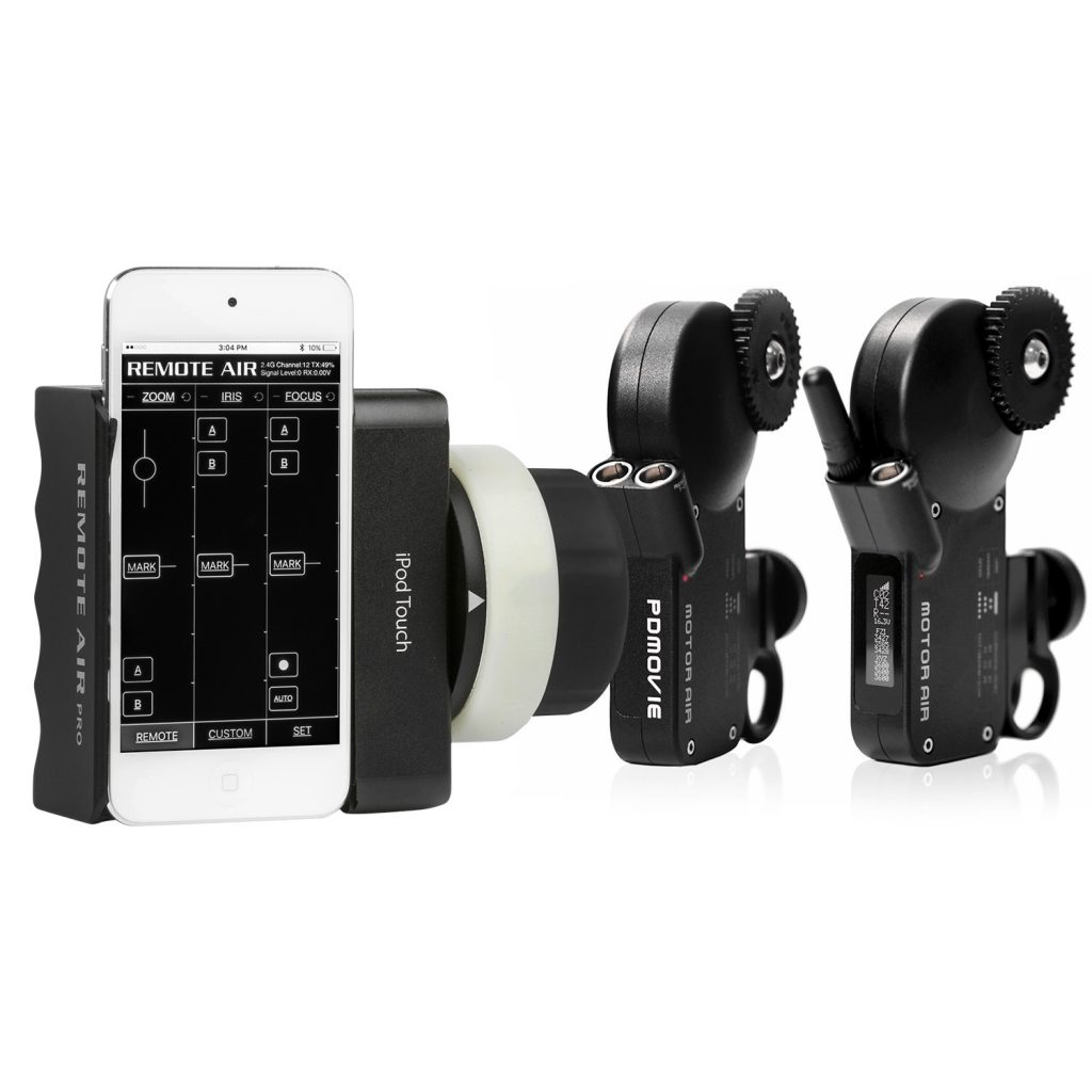 Remote Air Pro Wireless Twochannel Follow Focus & Zoom Lens Control
