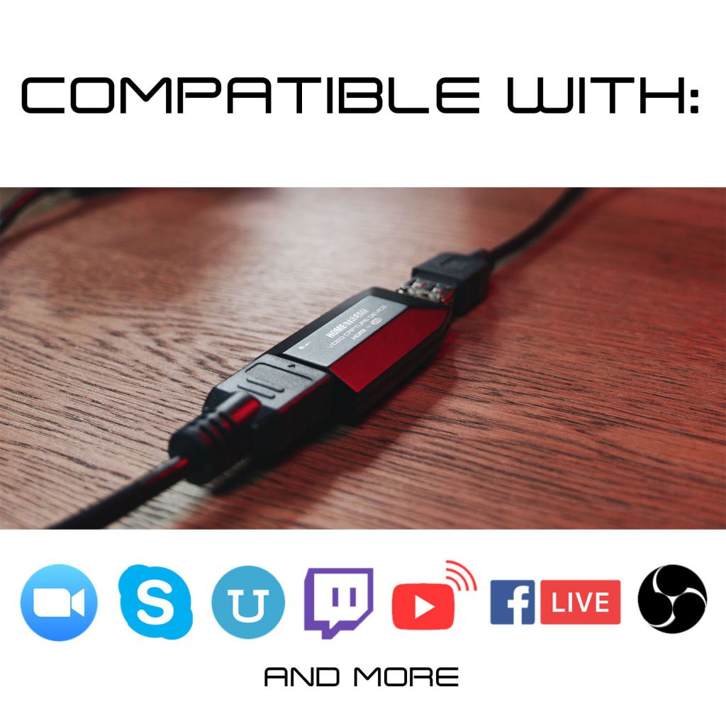 capturadora de video de HomeStream HDMI a USB 4K — Protelca