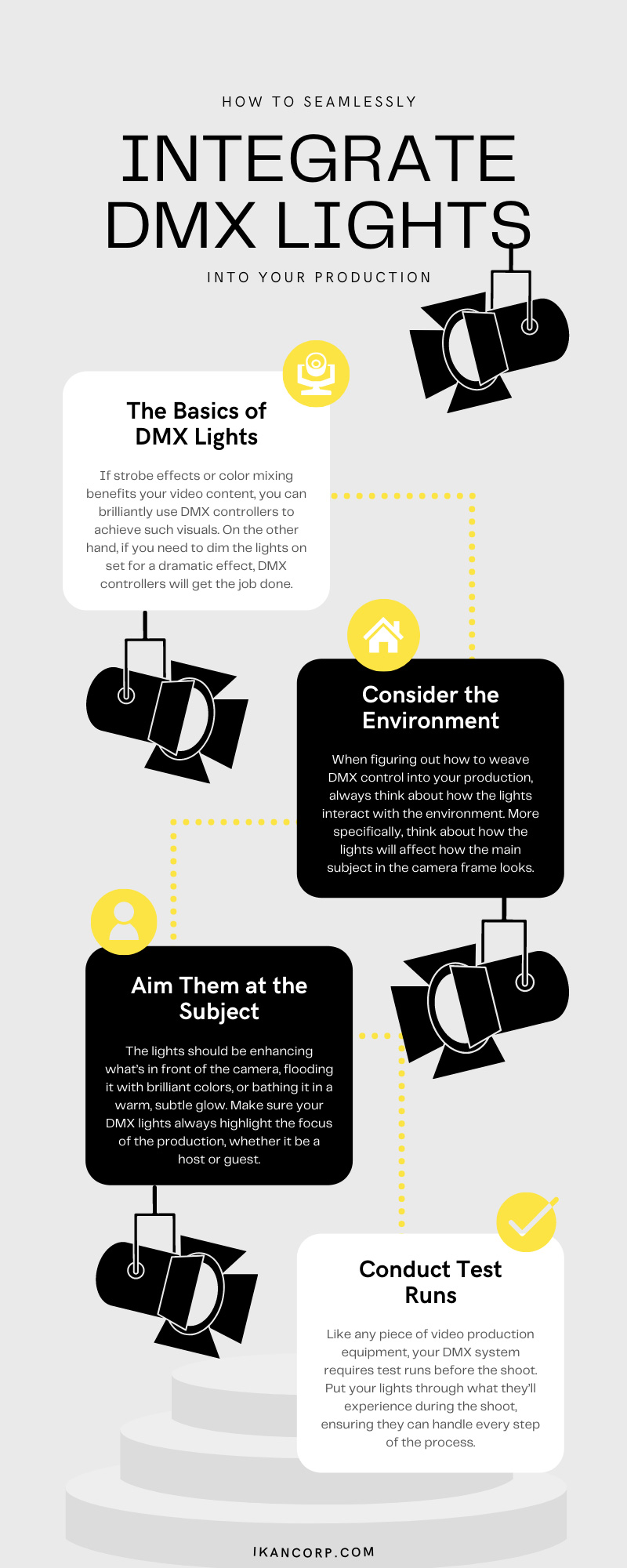 How To Seamlessly Integrate DMX Lights Into Your Production