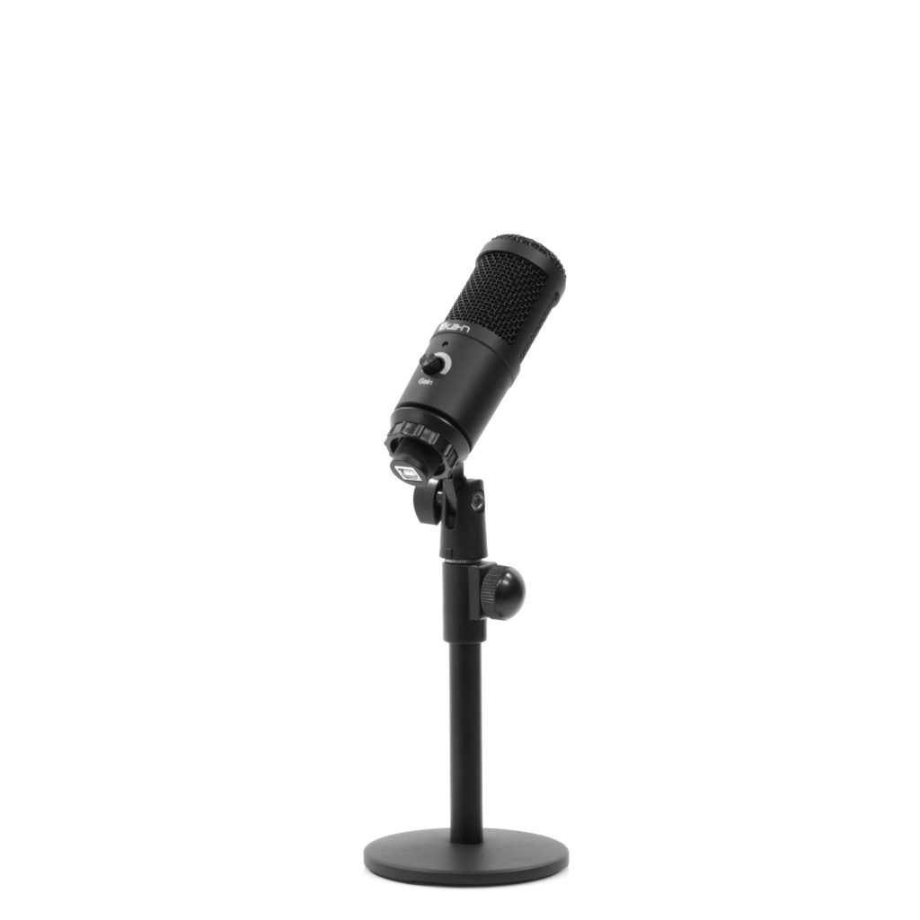 Homestream™ Usb Condenser Cardioid Microphone W  Gain Control And 