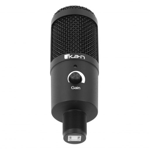 FIFINE K669B Condenser USB Microphone, Recording Mic with Gain
