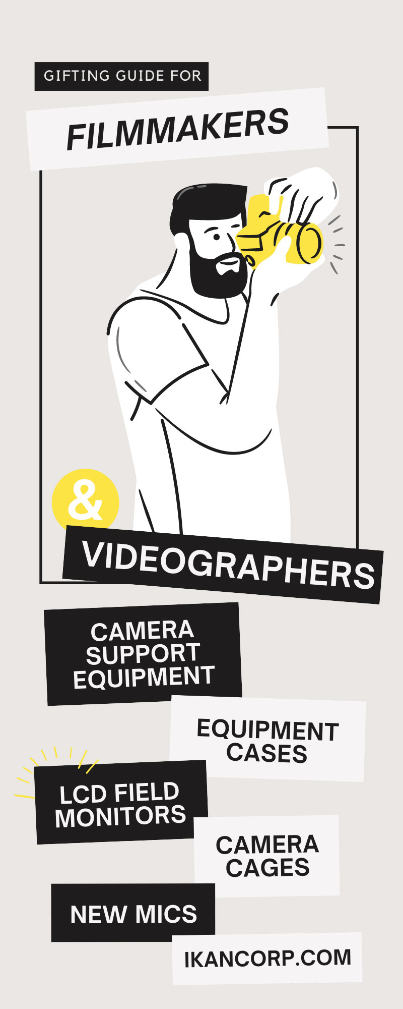 Gifting Guide for Filmmakers and Videographers