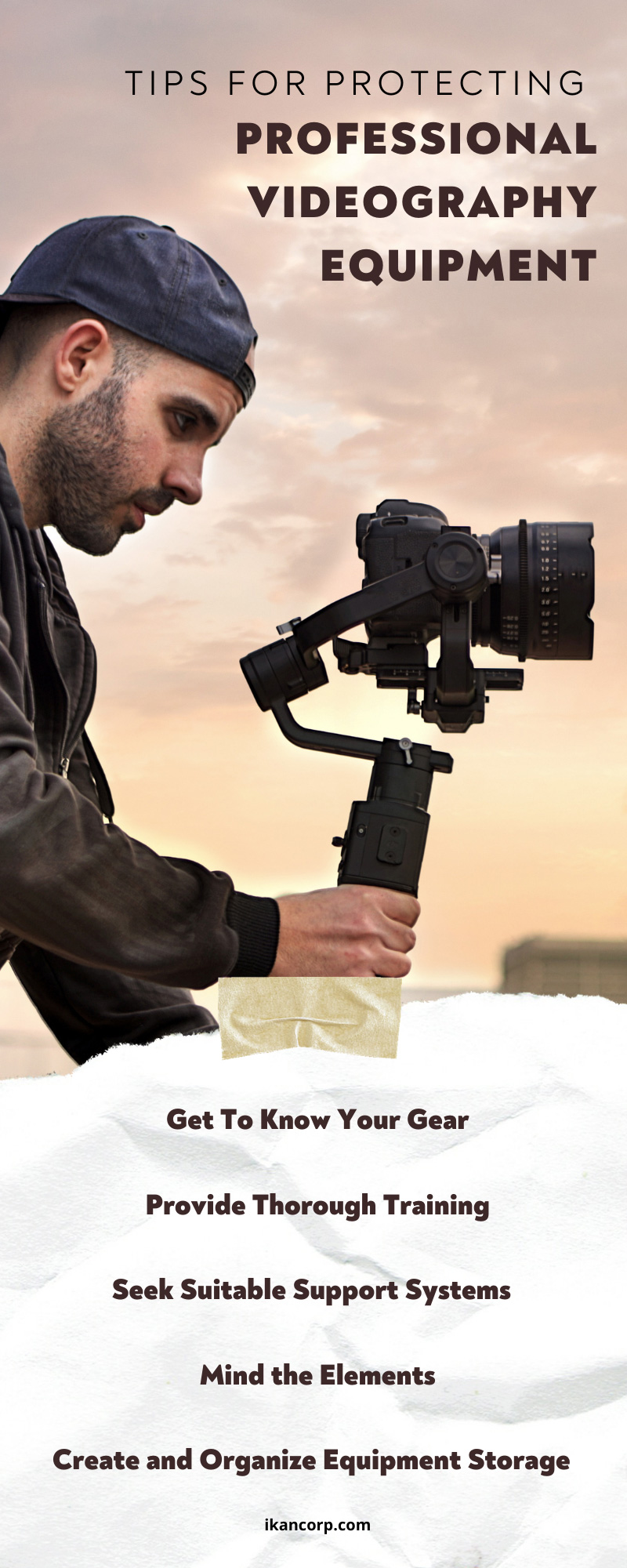 Tips for Protecting Professional Videography Equipment