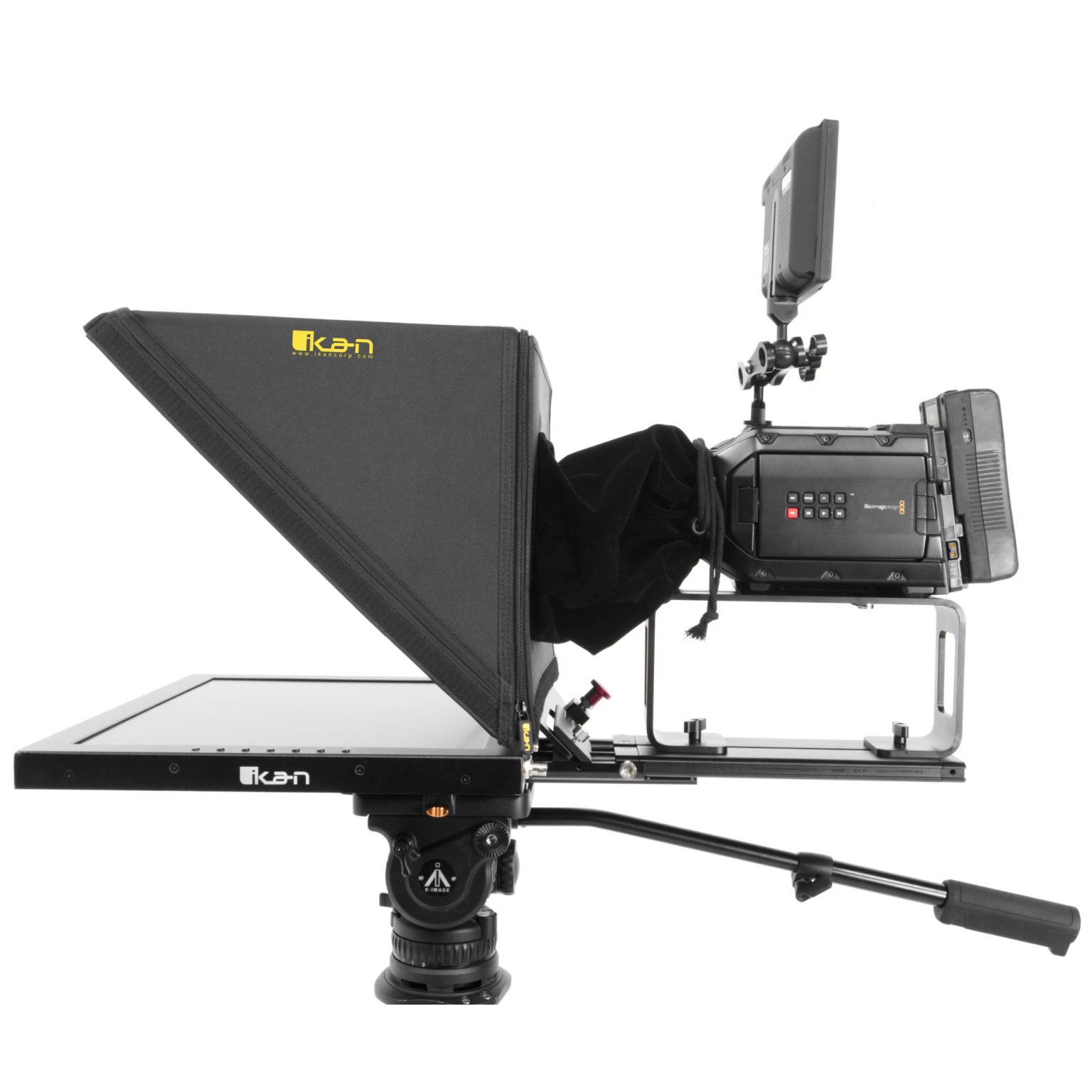 Professional 19" High Bright Beam Splitter Teleprompter Ikan