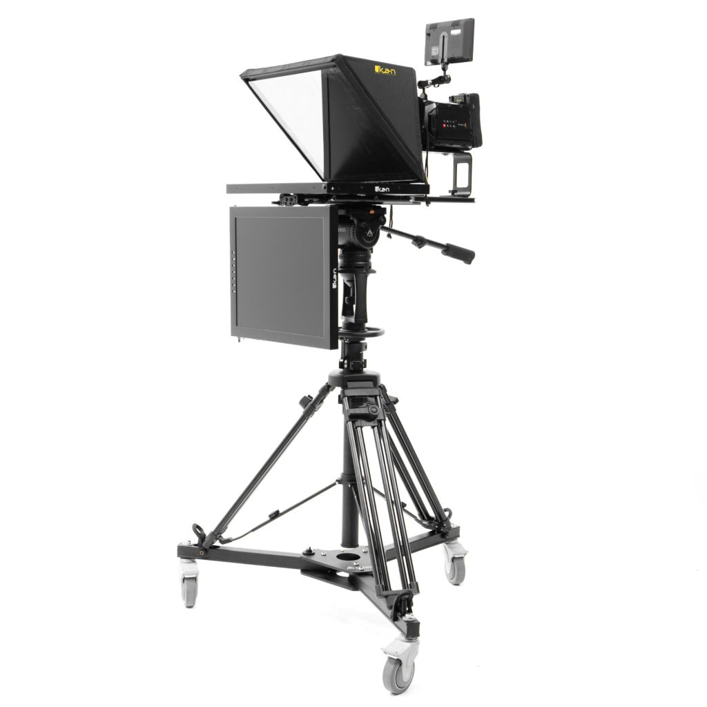 Professional 19" High Bright Beam Splitter SDI Teleprompter with 19
