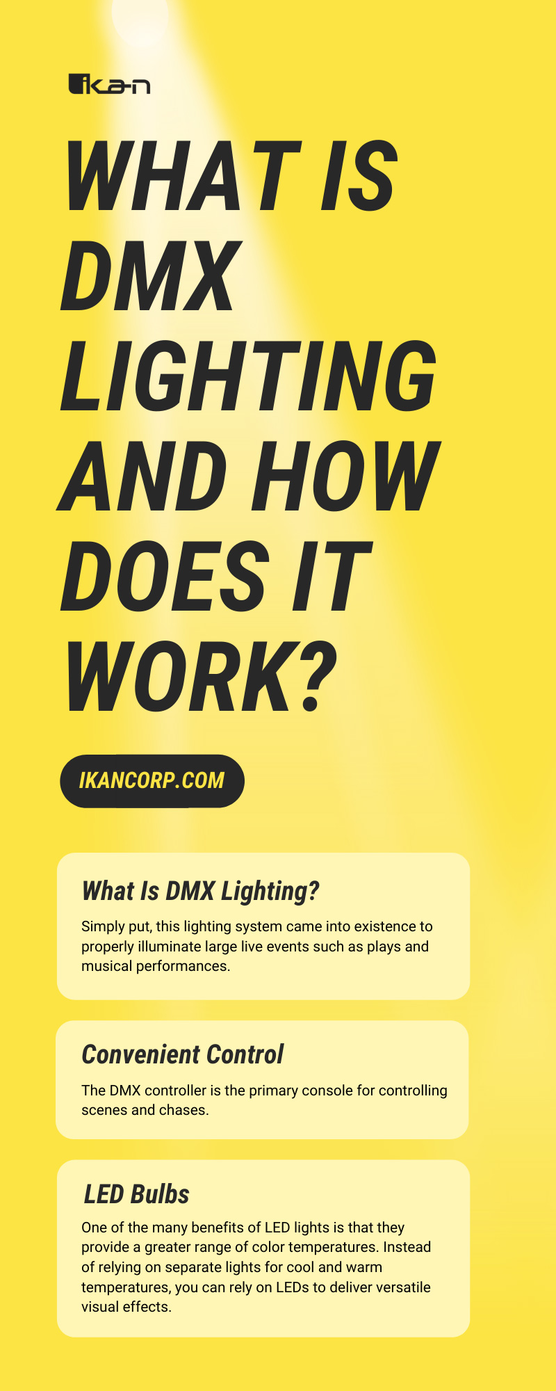What Is DMX Lighting and How Does It Work?