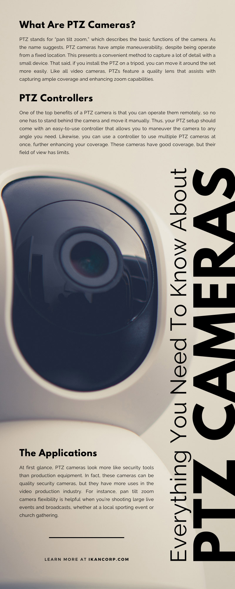 Everything You Need To Know About PTZ Cameras