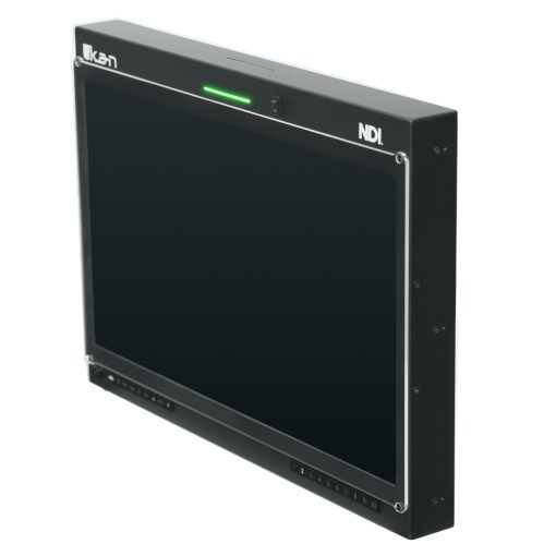 NDI monitor, teleprompter monitor, NDI teleprompter monitor, tally monitor, NDI tally, full NDI, rack mounted monitor, rack mount
