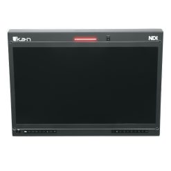 NDI monitor, teleprompter monitor, NDI teleprompter monitor, tally monitor, NDI tally, full NDI, rack mounted monitor, rack mount