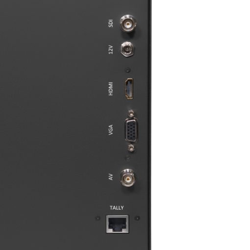 NDI monitor, teleprompter monitor, NDI teleprompter monitor, tally monitor, NDI tally, full NDI, rack mounted monitor, rack mount