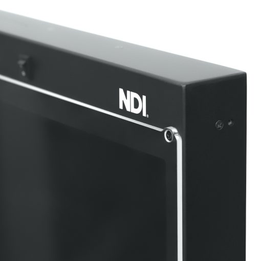 NDI monitor, teleprompter monitor, NDI teleprompter monitor, tally monitor, NDI tally, full NDI, rack mounted monitor, rack mount