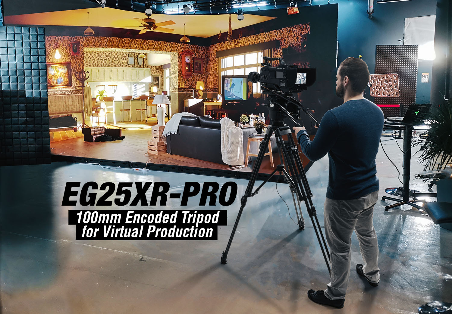 V-Mount XR VR Virtual Production Encoded Head