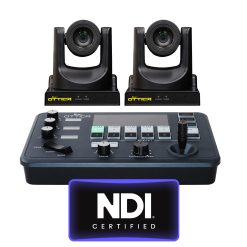Full NDI PTZ camera bundle Certified