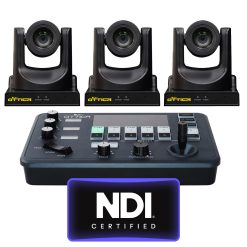 Full NDI PTZ camera bundle Certified