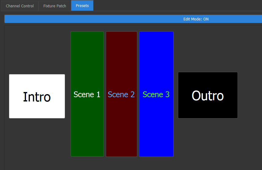 LightDeck Preset Tab
