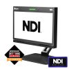 Aura™ 19” POE++ Desktop Monitor w/ Full NDI Encoding/Decoding & IP Tally Light