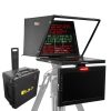 PTZ Teleprompter, Tally light, Talent monitor, travel kit