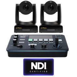 OTTICA™ Bundle, 2 4K PTZ Cameras, 1 PTZ Controller