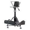 19" 4:3 Teleprompter, Motorized Pedestal & Dolly Turnkey