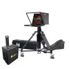 19″ Widescreen PTZ Teleprompter, Motorized Pedestal & Dolly Turnkey, Travel Kit