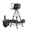 19" 4:3 PTZ Teleprompter, Tripod & Dolly Turnkey, Travel Kit
