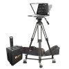 19" 4:3 Teleprompter, Tripod & Dolly Turnkey, Travel Kit