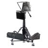 19" 4:3 Teleprompter w/ 16:9 Talent Monitor, Motorized Pedestal & Dolly Turnkey