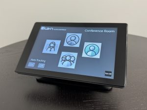 Q-SYS studio touchscreen w/ Ikan plugin