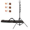 21ft Aluminum PTZ Tripod Stand, Carrying Case (E-Image)