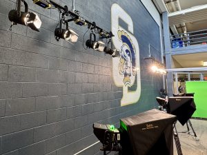 PoE lighting in school