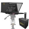 PTZ Teleprompter for Corporate AV and podcast studios – professional PTZ camera teleprompter providing clear script delivery and natural eye contact for high-quality video production