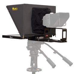 PTZ Teleprompter for Corporate AV and podcast studios – professional PTZ camera teleprompter providing clear script delivery and natural eye contact for high-quality video production