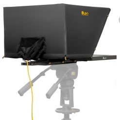 PTZ Teleprompter for Corporate AV and podcast studios – professional PTZ camera teleprompter providing clear script delivery and natural eye contact for high-quality video production