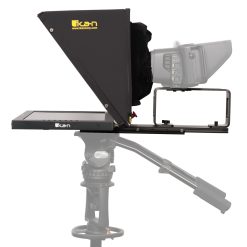 PTZ Teleprompter for Corporate AV and podcast studios – professional PTZ camera teleprompter providing clear script delivery and natural eye contact for high-quality video production